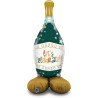 BALLON BOUTEILLE DE CHAMPAGNE LET'S CELEBRATE 