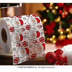 ROULEAU WC PERE NOEL PAPIER 2 COUCHES 30M