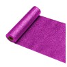 CHEMIN DE TABLE VIOLET PAILLETTE 30 CM X 5M 