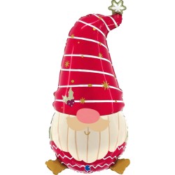 BALLON METALLIQUE GNOME 69 CM 