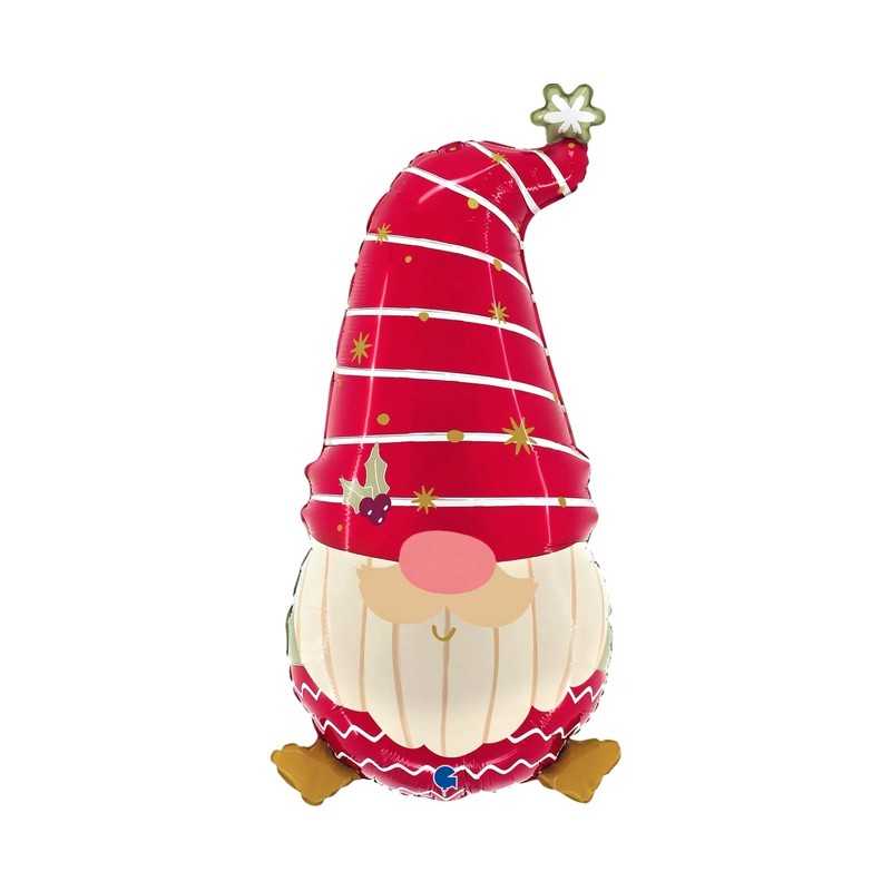 BALLON METALLIQUE GNOME 69 CM 