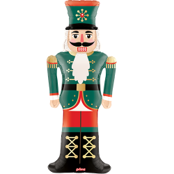 BALLON METALLIQUE NUTCRACKER 120 CM 47''