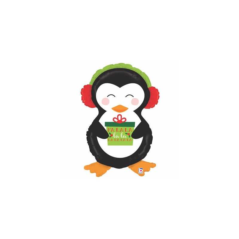 BALLON METALLIQUE PINGUIN 86 CM