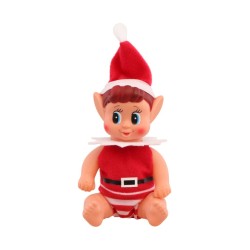 LUTIN FARCEUR BEBE GARCON ELFIE 6.5CM X 5.5CM X 16CM