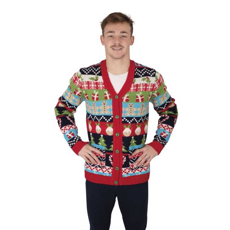 DEGUISEMENT GILET DE NOEL ADULTE TAILLE XL