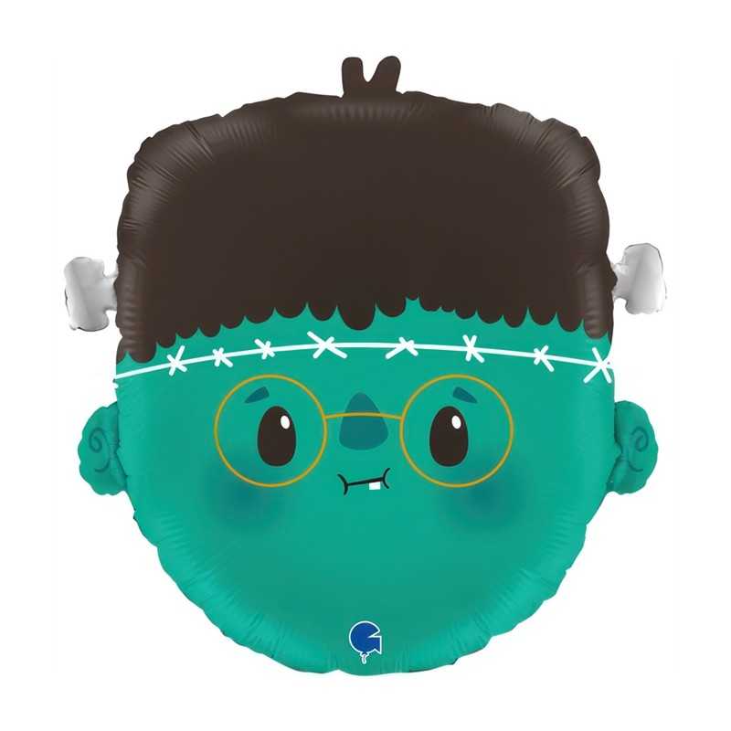 BALLON METALLIQUE TETE FRANCKENSTEIN 48 CM 