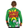 DEGUISEMENT PULL DE NOEL SUPER SANTA TAILLE S-M