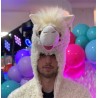 DEGUISEMENT ANIMAL LAMA TAILLE STANDARD 