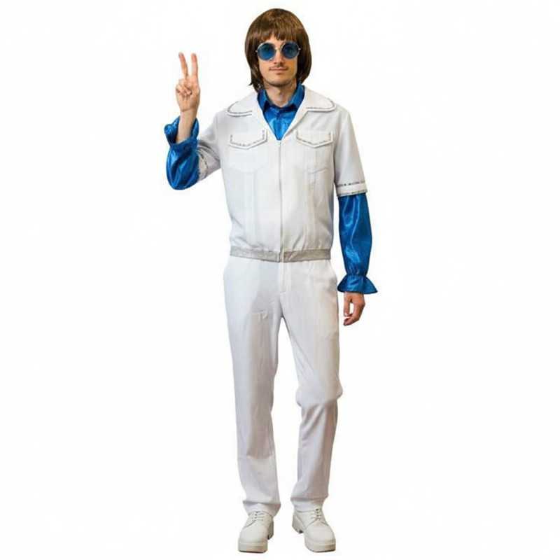 DEGUISEMENT ABBA BLEU LUXE HOMME TAILLE 50