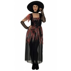 DEGUISEMENT GOTHIQUE VAMPIRE TAILLE 36/38