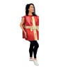 DEGUISEMENT CADEAU ROUGE RUBAN OR ADULTE