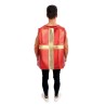 DEGUISEMENT CADEAU ROUGE RUBAN OR ADULTE