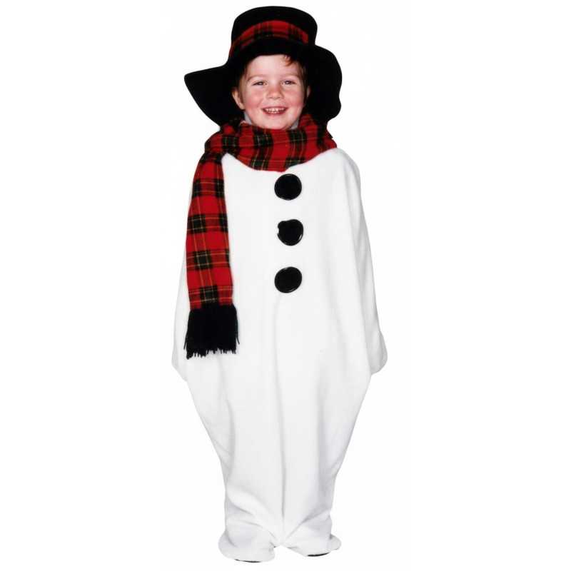 DEGUISEMENT BONHOMME DE NEIGE TAILLE 128