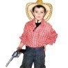DEGUISEMENT CHEMISE A CARREAUX COW BOY TAILLE 6 ANS
