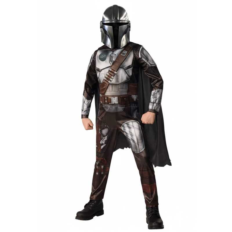 DEGUISEMENT ADO MANDALORIAN VERSION REMBOUREE TAILLE XL 9-10 ANS 