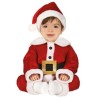 DEGUISEMENT BEBE PERE NOEL ROUGE COL BLANC TAILLE 18-24 MOIS