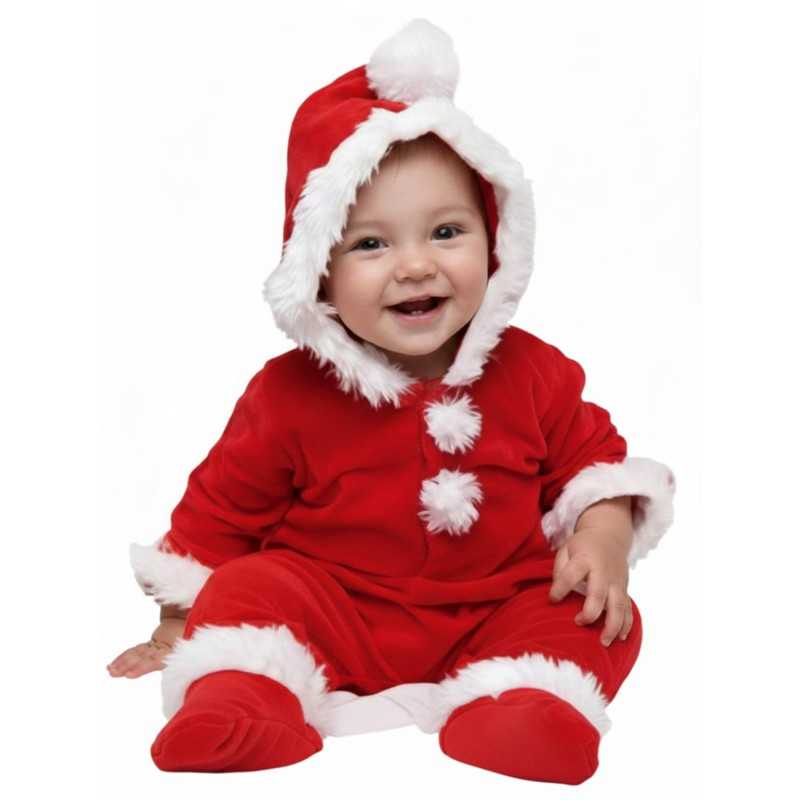 DEGUISEMENT BEBE PERE NOEL TAILLE 6 MOIS A 2 ANS