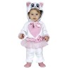 DEGUISEMENT BEBE PETIT CHAT BLANC KITTY TAILLE 12-18 MOIS