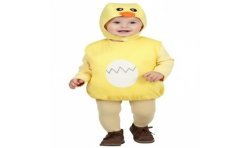 DEGUISEMENT BEBE POUSSIN JAUNE TAILLE 1 A 3 ANS 