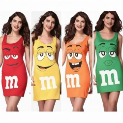 DEGUISEMENT BONBON MM S ROBE TAILLE M