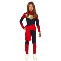 DEGUISEMENT CAPTAIN FILLE TAILLE 10/12 ANS