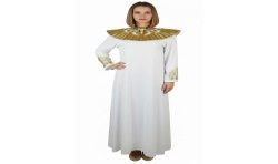 DEGUISEMENT CLEOPATRE OR/BLANC TAILLE M