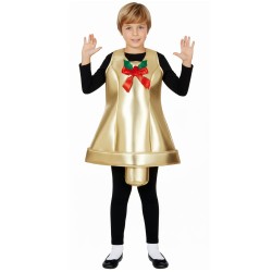 DEGUISEMENT CLOCHE DE NOEL GARCON OU FILLE TAILLE UNIQUE ENFANT