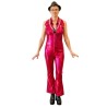 DEGUISEMENT COMBINAISON DISCO FUCHSIA TAILLE 36/38
