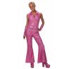 DEGUISEMENT COMBINAISON FUSCHIA PPAILLETTE TAILLE 48/50