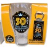 COFFRET ANTI-SOIF BIERE + DECAPSULEUR 50 ANS