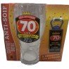 COFFRET ANTI-SOIF BIERE + DECAPSULEUR 70 ANS