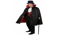 DEGUISEMENT COMTE DRACULA GILET BRILLANT TAILLE 54