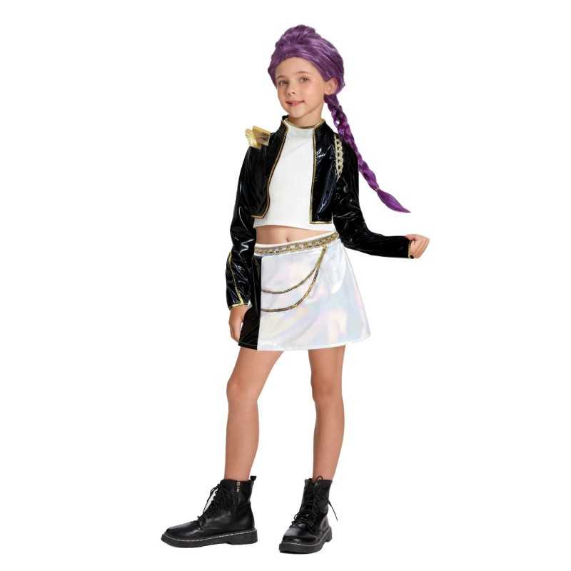 DEGUISEMENT CHANTEUSE SINGER K TAILLE 7-9 ANS 