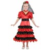 DEGUISEMENT DANSEUSE ESPAGNOLE ROUGE ET OR 152