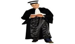 DEGUISEMENT DE JUGE TAILLE STANDARD