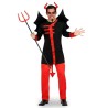 DEGUISEMENT DEMON NOIR ET ROUGE TAILLE M-L