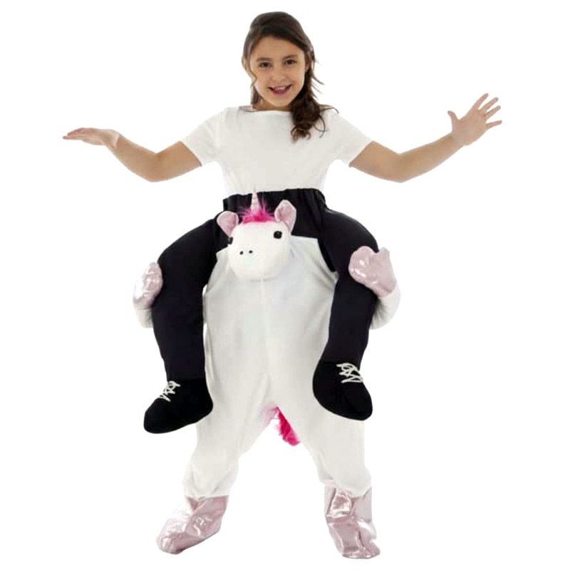 DEGUISEMENT ENFANT CARRY ME LICORNE TAILLE 140 CM 