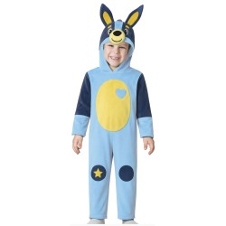 DEGUISEMENT ENFANT CHIEN BLEU TAILLE 3-4 ANS 