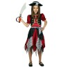 DEGUISEMENT ENFANT FILLE PIRATE ROBE TAILLE 7-9 ANS 