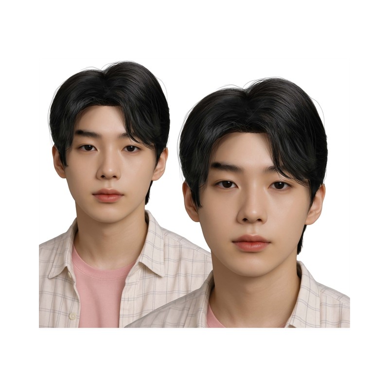 PERRUQUE K-POP DARK REBEL