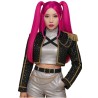 PERRUQUE K-POP PINK CHARM