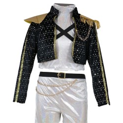 DEGUISEMENT POP STAR SILVER LEADER TAILLE 5-6 ANS 