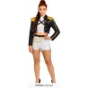 DEGUISEMENT POP STAR SILVER LEADER TAILLE S 