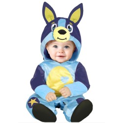 DEGUISEMENT ENFANT CHIEN BLEU TAILLE 18-24 MOIS