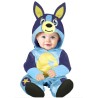 DEGUISEMENT ENFANT CHIEN BLEU TAILLE 2-3 ANS 