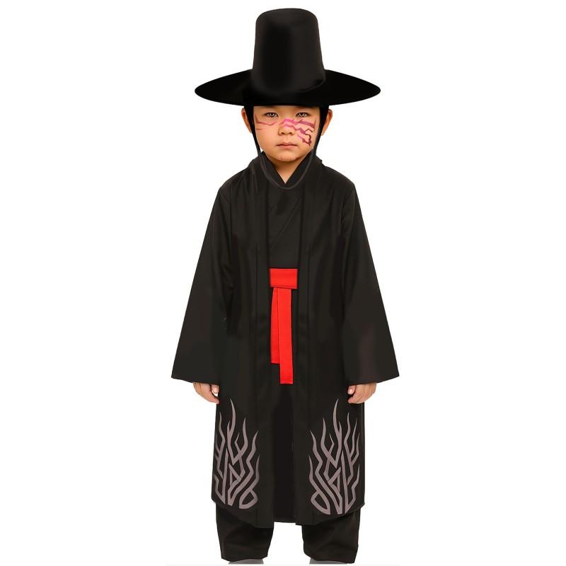 DEGUISEMENT ENFANT BLACK DEMON TAILLE 5-6 ANS 
