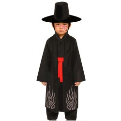 DEGUISEMENT ENFANT BLACK DEMON TAILLE 10-12 ANS