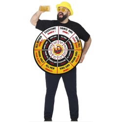 DEGUISEMENT JEU DRINK DART BOARD ( 2 BALLES) TAILLE L 