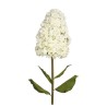 DECORATION FLEURS HORTENSIA GEANTE BLANCHE SUR TIGE 35 CM X 150 CM