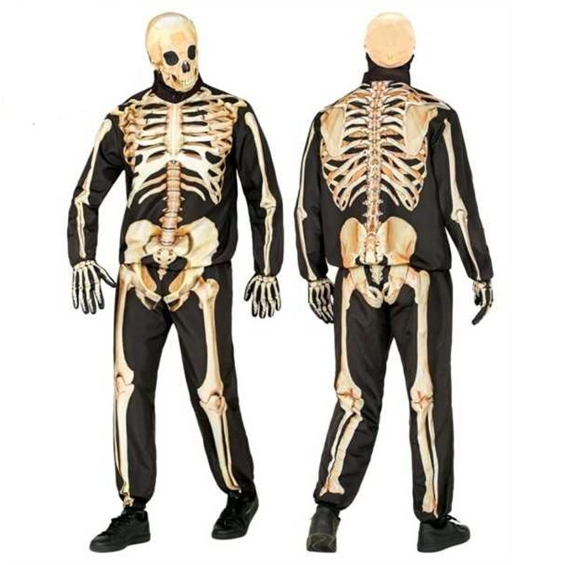 DEGUISEMENT FAST COSTUME SURVETEMENT OU JOGGING SQUELETTE TAILLE XL
